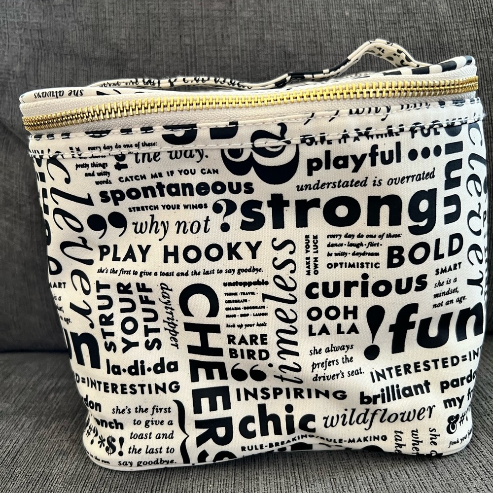 NWT Kate spade What do you say lunch tote